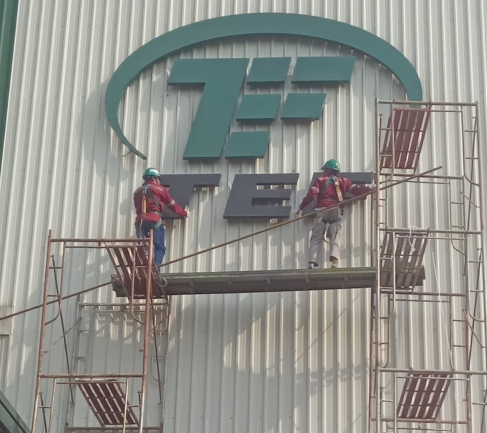 Instalasi Signage TEF